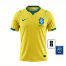 Camisa Brasil Home 2026 - Amarela - Futx Brasil