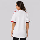Camisa Flamengo Feminina Away 26/27 - Branca e Vermelha My Store