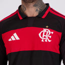 Camisa Flamengo Titular Manga Longa 26/27 - Vermelho e Preto My Store