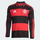 Camisa Flamengo Titular Manga Longa 26/27 - Vermelho e Preto My Store