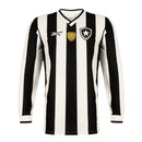 Camisa Botafogo Home 24/25 Manga Longa - Preta e Branca - Futx Brasil