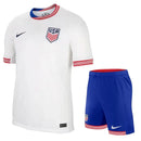 Conjunto Infantil Estados Unidos I 2024 - Branco - Futx Brasil