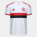 Camisa Flamengo Away 26/27 - Branca e Vermelha Jogador My Store