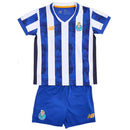 Conjunto Infantil Porto I 24/25 - Branco e Azul - Futx Brasil
