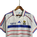 Camisa França Away 1998 Retrô - Branca - Futx Brasil