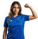 Camisa Cruzeiro Titular 26/27 - Feminina Baby Look My Store