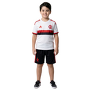 Conjunto Infantil Flamengo II 26/27 - Branco e Vermelho My Store