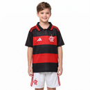 Conjunto Infantil Flamengo I 26/27 - Preto e Vermelho My Store
