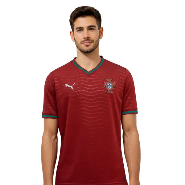 Camisa Portugal Home 2026 - Vermelha