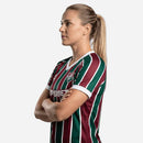 Camisa Fluminense Feminina Home 26/27 - Vinho e Verde My Store