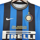 Camisa Inter de Milão Home 09/10 Retrô - Azul e Preta - Futx Brasil