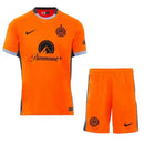 Conjunto Infantil Inter de Milão III 23/24 - Laranja - Futx Brasil