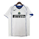 Camisa Inter de Milão Away 04/05 Retrô - Branca - Futx Brasil