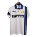 Camisa Inter de Milão Away 97/98 Retrô - Branca - Futx Brasil