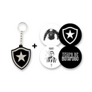 Kit Chaveiro + Adesivos Botafogo - Futx Brasil