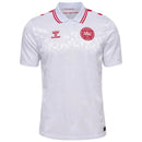 Camisa Dinamarca Away 2025 - Branco - Futx Brasil