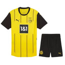 Conjunto Infantil Borussia Dortmund I 24/25 - Amarelo - Futx Brasil