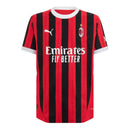 Camisa Milan Home 24/25 - Preta e Vermelha - Futx Brasil