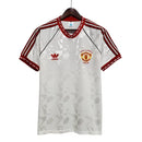 Camisa Manchester United 1991 Retrô - Branca - Futx Brasil