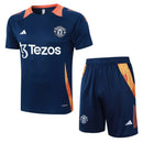 Conjunto Manchester United Treino 24/25 - Azul Escuro - Futx Brasil