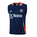 Conjunto Manchester United Treino Regata 24/25 - Azul Escuro - Futx Brasil