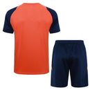 Conjunto Manchester United Treino 24/25 - Laranja - Futx Brasil