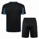 Conjunto Manchester United Treino 24/25 - Preto - Futx Brasil