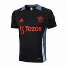 Conjunto Manchester United Treino 24/25 - Preto - Futx Brasil