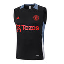Conjunto Manchester United Treino Regata 24/25 - Preto - Futx Brasil