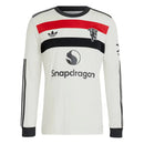 Camisa Manchester United Third 24/25 Manga Longa - Branca - Futx Brasil