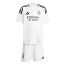 Conjunto Infantil Real Madrid I 24/25 - Branco - Futx Brasil