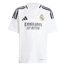 Conjunto Infantil Real Madrid I 24/25 - Branco - Futx Brasil