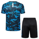 Conjunto Napoli Treino 24/25 - Azul e Preto - Futx Brasil