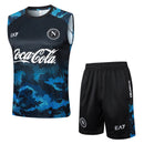 Conjunto Napoli Treino Regata 24/25 - Azul e Preto - Futx Brasil