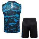 Conjunto Napoli Treino Regata 24/25 - Azul e Preto - Futx Brasil