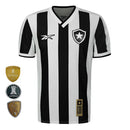 Camisa Botafogo Home 24/25 - Preta e Branca - Futx Brasil