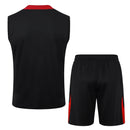 Conjunto PSG Treino Regata 24/25 - Preto - Futx Brasil