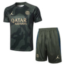 Conjunto PSG Treino 24/25 - Verde e Cinza - Futx Brasil