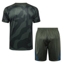 Conjunto PSG Treino 24/25 - Verde e Cinza - Futx Brasil