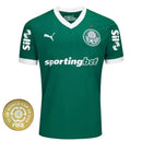 Camisa Palmeiras Home 25/26 - Verde C/ Patrocínios - Futx Brasil
