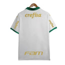 Camisa Palmeiras Away 24/25 - Branca - C/ Patrocínio + PATCH CAMPEÃO BRASILEIRÃO 2023 - Futx Brasil