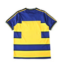 Camisa Parma Away 01/02 Retrô - Azul e Amarela - Futx Brasil