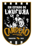 Patch Campeão Paulista 2025 - Futx Brasil