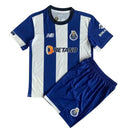 Conjunto Infantil Porto I 23/24 - Branco e Azul - Futx Brasil