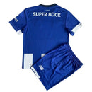 Conjunto Infantil Porto I 23/24 - Branco e Azul - Futx Brasil