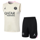 Conjunto PSG Treino Regata 24/25 - Branco - Futx Brasil