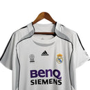 Camisa Real Madrid Home 06/07 Retrô - Branca - Futx Brasil