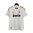 Camisa Real Madrid Home 11/12 Retrô - Branca e Dourada - Futx Brasil