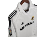 Camisa Real Madrid Home 05/06 Retrô - Branca - Futx Brasil
