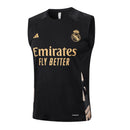 Conjunto Real Madrid Treino Regata 24/25 - Preto - Futx Brasil
